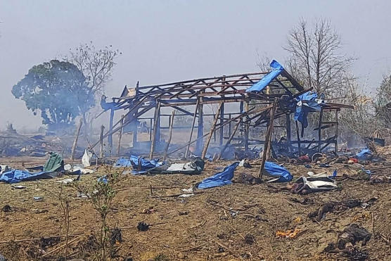 Birmanie : tollé international après un bombardement meurtrier de la junte au pouvoir sur un village